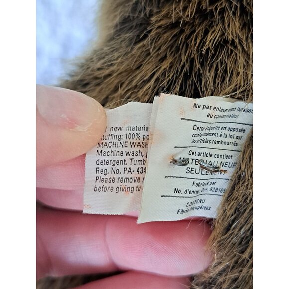 Grizzly Bear Puppet #1561North Americann Bear Co. 1993 Toy Plush Vintage Collect - Picture 5 of 9